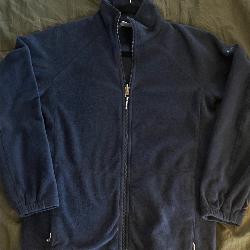 Columbia Kids Zip Up Fleece Jacket - Gray - Picture 5 of 5